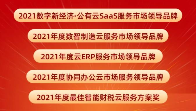 又获奖了！用友再获云服务领导品牌等重要奖项