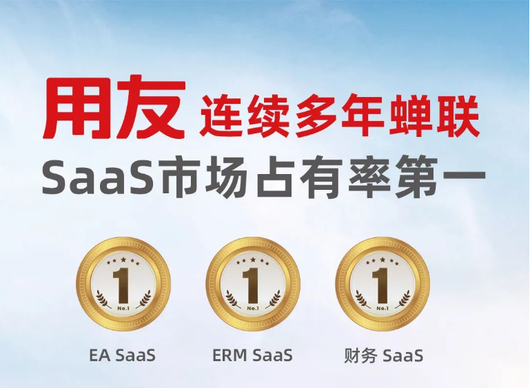 IDC：用友再蝉联中国SaaS市场占有率第一